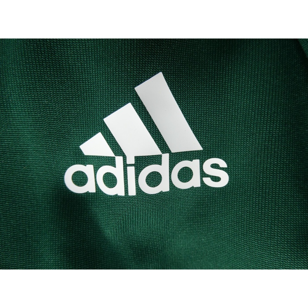 Adidas Team Full Zip Hoodie Dark Green H13083 Women's XLarge/Men's Large - Picture 7 of 11